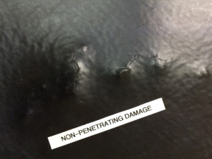 Non-penetrating Damage